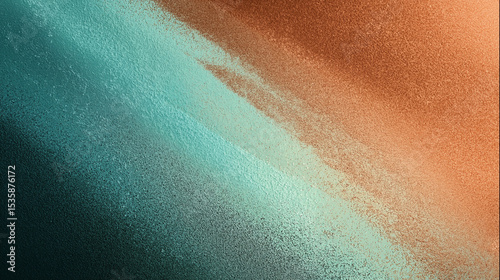 Teal Copper Gradient Textured Background image