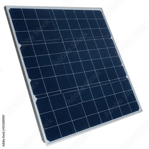 solar panel isolated on white background