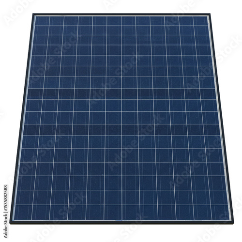 solar panel isolated on white background