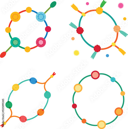 molecule 3d render