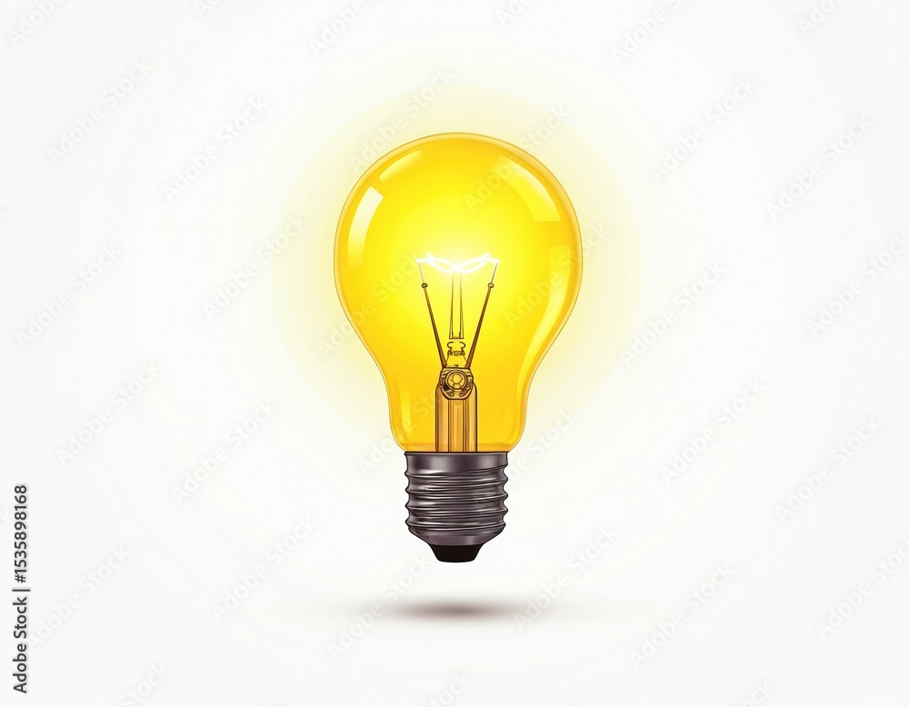Glowing light bulb bright idea symbol of innovation creativity inspiration solution for business tech projects concept. Thinking design for future of learning education. Glowing light bulb bright idea symbol of innovation creativity inspiration solution for business tech projects concept. Thinking design for future of learning education.