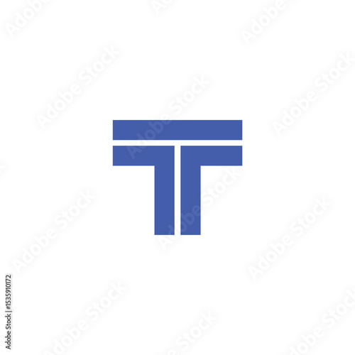 Logo Letter TT Modern Minimalist