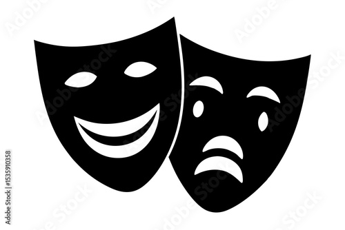 Happy and Sad Face Mask – Dual Emotion Design for Expressive Style