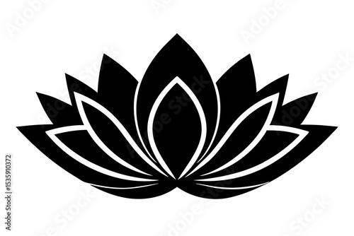Mindfulness Lotus Flower – Serene Meditation Symbol for Peace & Spiritual Growth