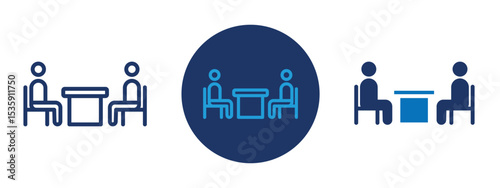 set of colored pixel perfect Consultation icon 1, 1 silhouette, 1 unexpanded, Person with headset providing consultation services.