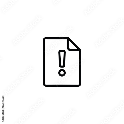 Grievance Document Exclamation Icon
