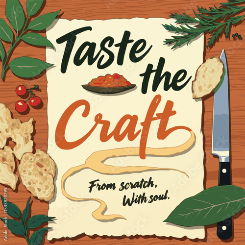 A vintage-inspired vector illustration set featuring pizza, fruits, and restaurant menu icons—perfect for holiday promotions, Italian pizzeria branding, festive food posters, and delicious culinary de
