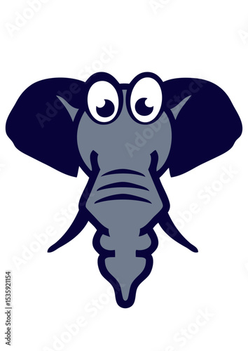 elephant rigolo personnage cartoon