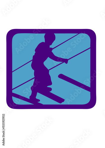 accro aventure branche parc suspendu