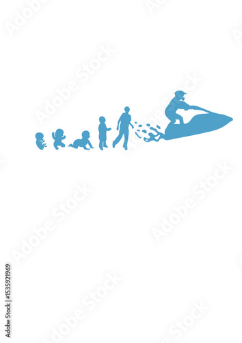 evolution jetski freestyle bebe adulte