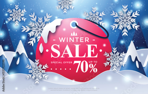 Winter Sale Poster