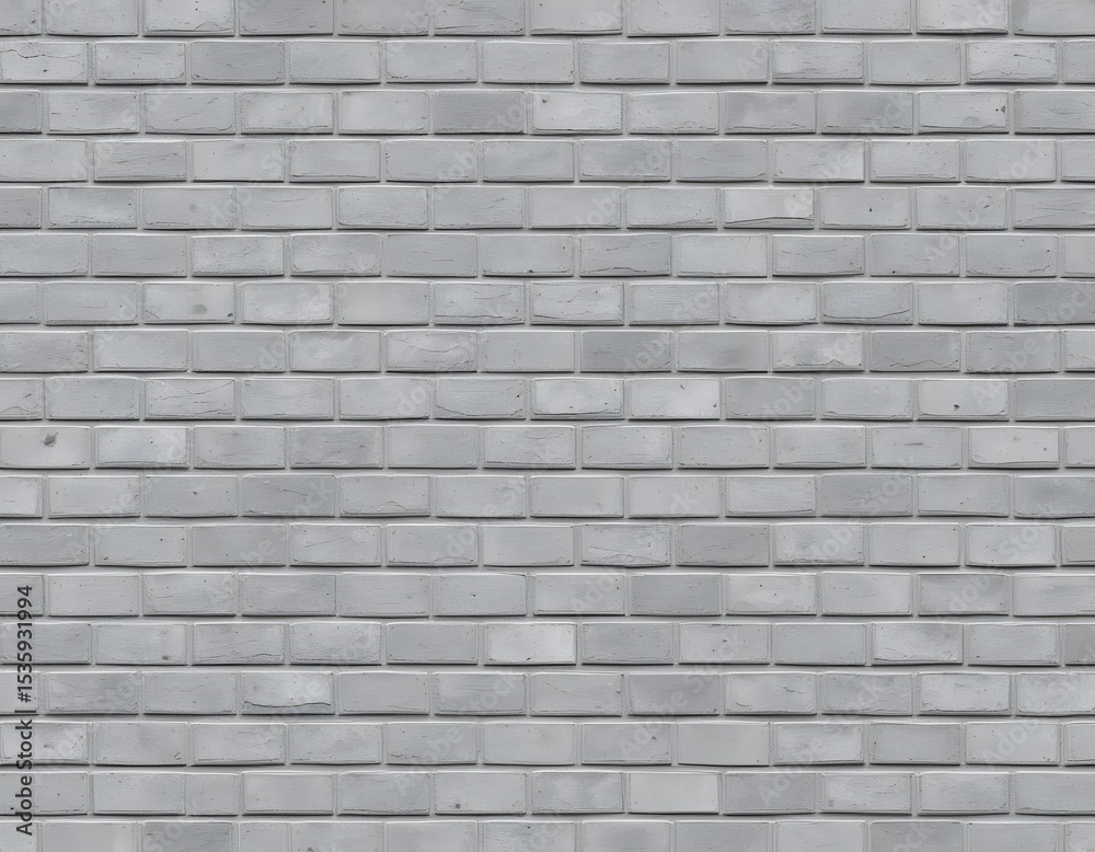 Naklejka premium Grey Brick Wall Texture Seamless Pattern for Backgrounds and Design Projects