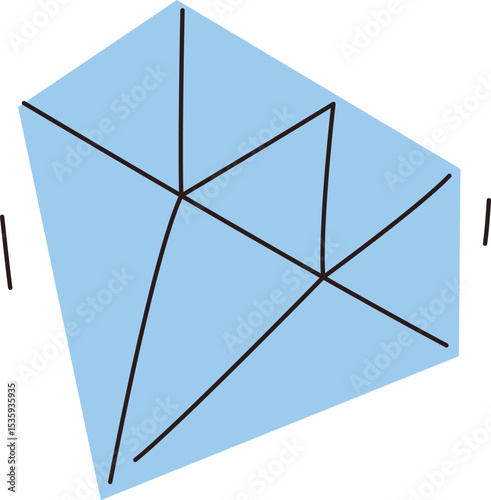 Abstract Geometric Diamond