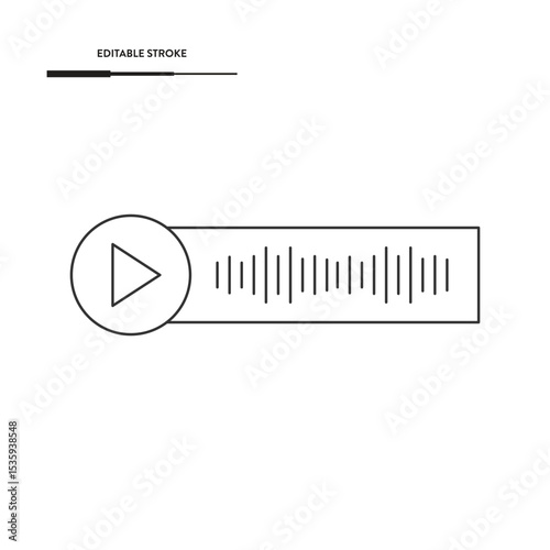 Sound Icon Vector Design.