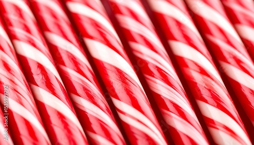Red and White Peppermint Ca...