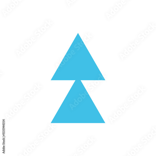Black Up-Pointing Double Triangle