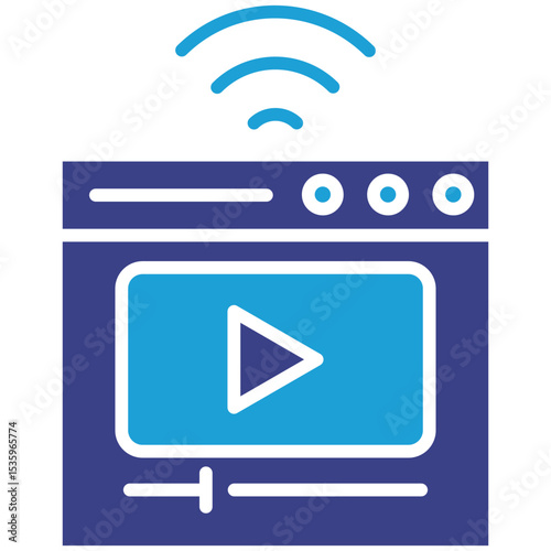 Online Streaming Icon