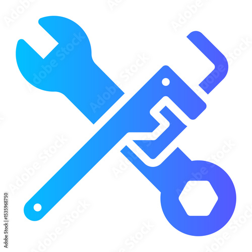 pipe wrench icon