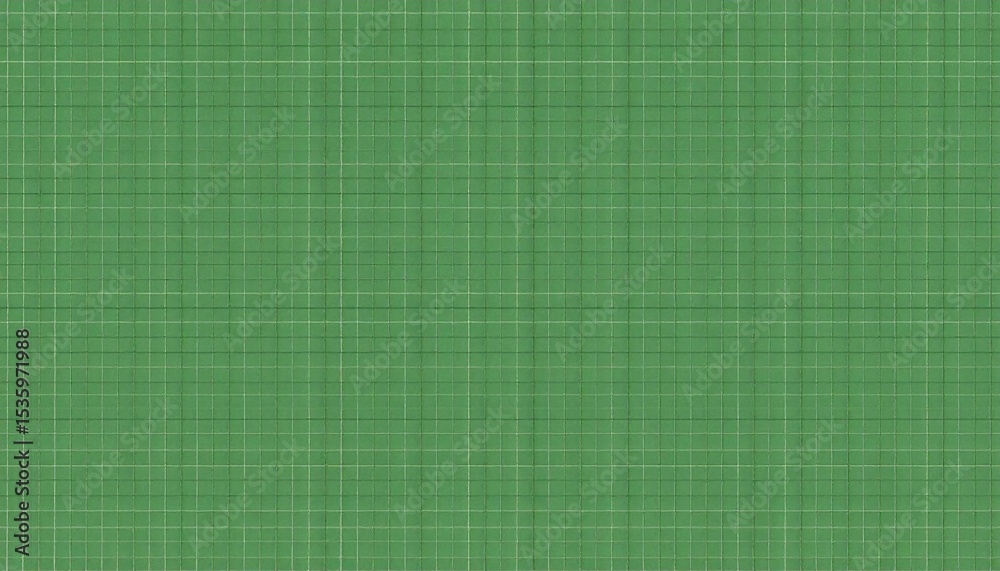 Fototapeta premium Green tile pattern with white grid - ideal for website backgrounds