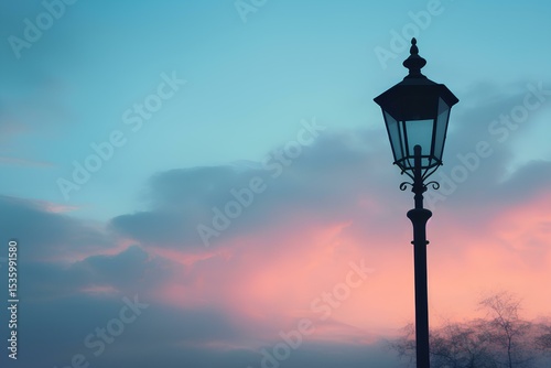 old street lamp