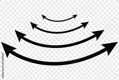 Dual sided arrow vector, icon. double ended arrow vector design for website, app and logo design. Vector illustration of duel side arrow. eps 10.