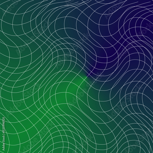 Drawing, Gradient, Blue, Green, Background, Texture, Technology, Grid, Abstract, Art, Print