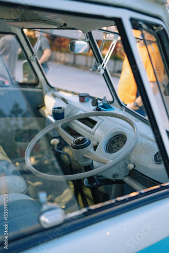 old car interior