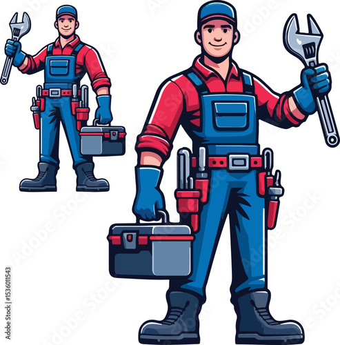 Cartoon of Technician