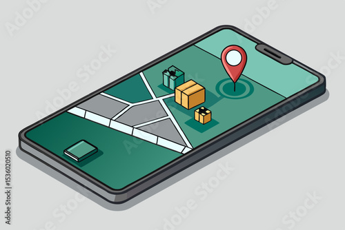Mobile App for Package Tracking and Delivery Location