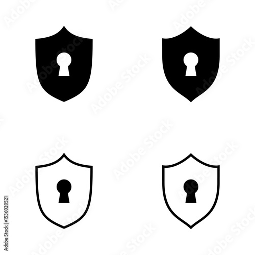 Security icon vector. protection sign and symbol. privacy. vpn