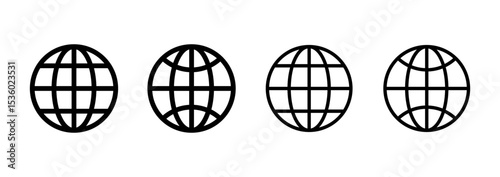 Web icon logo design. go to web sign and symbol. web click icon. Global search icon