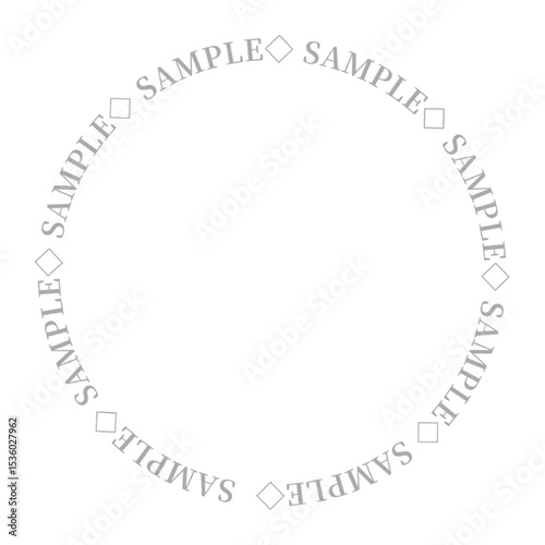 Circular Sample Watermark 