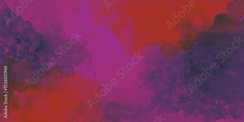 abstract background decorative plaster. Watercolor pastel background. aquarelle colorful stains on paper ai generated.
