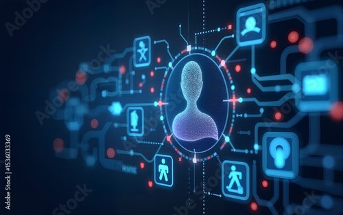 Technical support and customer service concept. Digital icon representing technical support, customer service, and 24/7 assistance. Business technology solutions for global support, service management