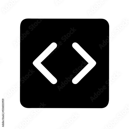 Code icon vector illustration