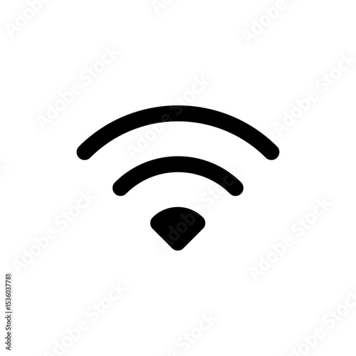 Wifi icon symbol for apps and websites. signal sign and symbol. Wireless  icon