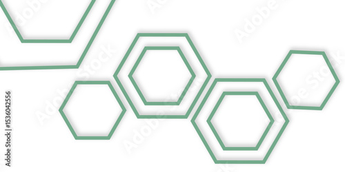 Abstract geometric technology out color line hexagon polygonal honeycomb luxury pattern vector background.	