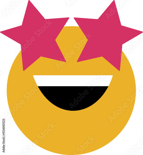 Friendly and cute emoji smile icons perfectly crafted for joyful expression