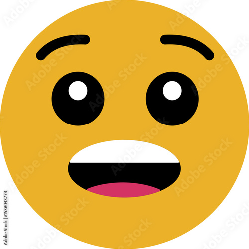 Friendly and cute emoji smile icons perfectly crafted for joyful expression