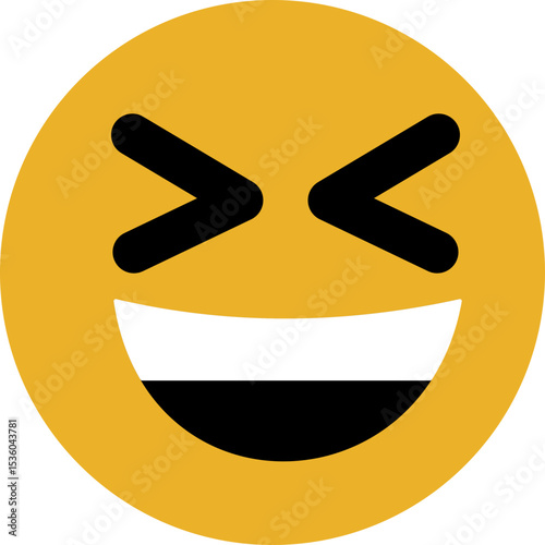 Friendly and cute emoji smile icons perfectly crafted for joyful expression