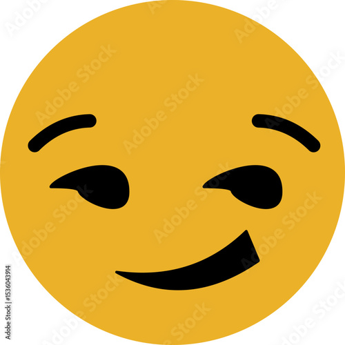 Emoji emoticons featuring smiling faces and joyful expressions for digital communication