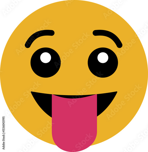 Emoji emoticons featuring smiling faces and joyful expressions for digital communication