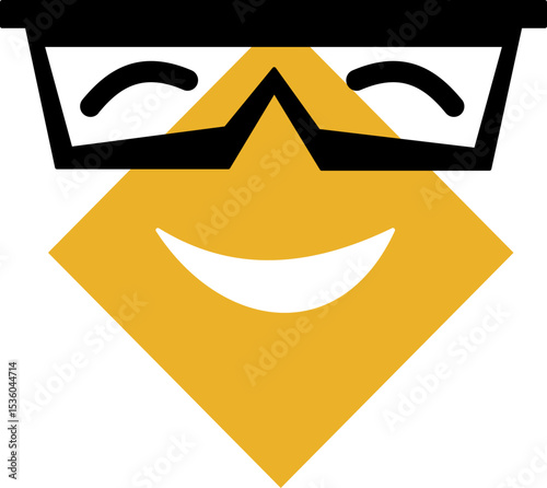 Emoji emoticons featuring smiling faces and joyful expressions for digital communication