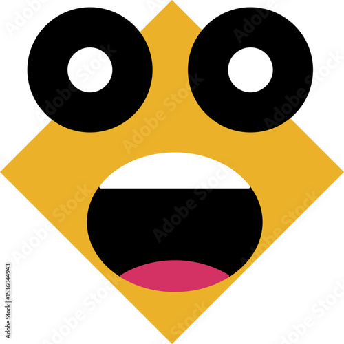 Emoji emoticons featuring smiling faces and joyful expressions for digital communication