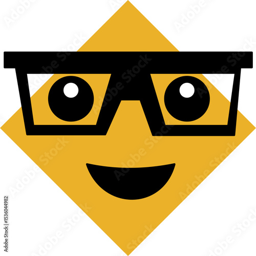 Emoji emoticons featuring smiling faces and joyful expressions for digital communication