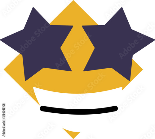 Emoji emoticons featuring smiling faces and joyful expressions for digital communication