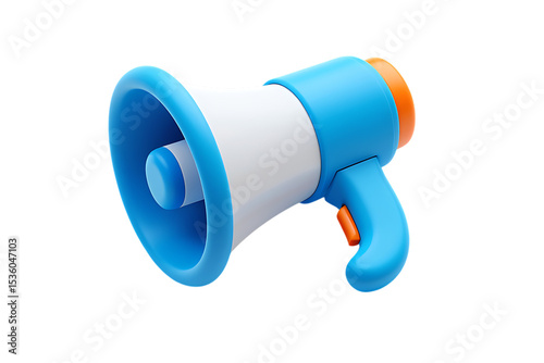 Kids Playing with Toy Megaphone in Home Environment - Fun and Imagination