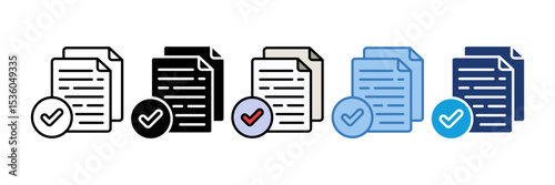 Check File Icon Element For Design