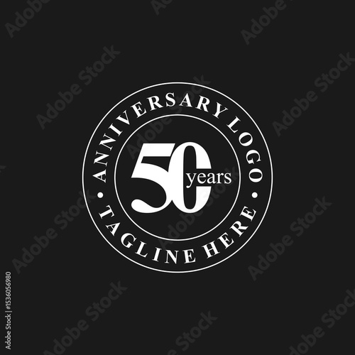 anniversary logo design, 50th anniversary, symbol, icon, party, logo design for 50th anniversary, vector, success, illustration, birthday, symbol, background, year, congratulation, greeting, invitatio