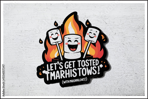 Let’s Get Toasted Marshmallow Party
Campfire Vibes with Happy Marshmallows
S’more Fun with Flaming Friends
Toasty Times by the Fire